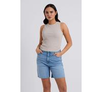 Urban Bliss Neutral Washed Ribbed Racer Vest - 8