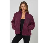 Urban Bliss Plum Fleece Jacket - 8