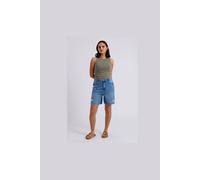 Urban Bliss Ripped Bermunda Short In Blue Blue 10
