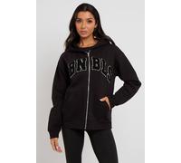 Urban Bliss Ub Zip Through Hoodie In Black Black 12