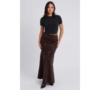 Urban Bliss Washed PU Maxi Skirt - 10