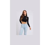 Urban Bliss Women's 2In1 Jersey Top in Black | Size: 16 Urban Bliss Black 16