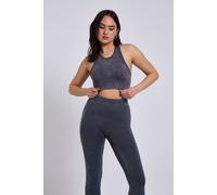 Urban Bliss Women's Acid Padded Sports Bra in Grey | Size: Medium Urban Bliss Grey M