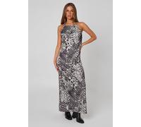 Urban Bliss Women's Animal High Neck Dress | Size: 10 Urban Bliss Multicolor 10