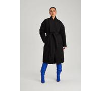 Urban Bliss Women's Black Belted Puffer Jacket | Size: 10 Urban Bliss Black 10