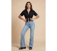 Urban Bliss Women's Bleach Bootcut Jean in Light Blue | Size: 16 Urban Bliss Light Blue 16