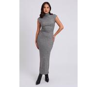 Urban Bliss Women's Brushed Jersey Maxi Ruched Dress in Cream | Size: Medium Urban Bliss Cream M