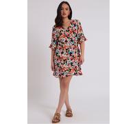 Urban Bliss Women's Bucks Floral Wrap Dress | Size: 8 Urban Bliss Multicolor 8