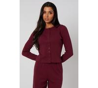 Urban Bliss Women's Burgundy Button Front Top | Size: 10 Urban Bliss Burgundy 10