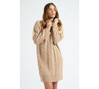Urban Bliss Women's Camel Crew Neck Mini Dress | Size: Small Urban Bliss Camel S