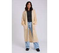 Urban Bliss Women's Chunky Longline Cardigan in Stone | Size: Large Urban Bliss Stone L