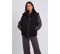 Urban Bliss Women's Clean Padded Gilet in Black | Size: 10 Urban Bliss Black 10