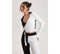 Urban Bliss Women's Colour Block Wrap Ballerina in Black | Size: 8 Urban Bliss Black 8