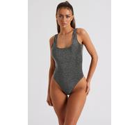 Urban Bliss Women's Glitter Swimsuit in Black | Size: 8 Urban Bliss Black 8