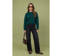 Urban Bliss Women's Green Wool Blend Jumper | Size: Large Urban Bliss Green L
