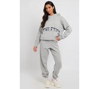 Urban Bliss Women's Grey Cuffed Marl Jogger | Size: 10 Urban Bliss Grey 10