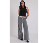 Urban Bliss Women's Grey Double Waistband Elasticated Trouser | Size: 16 Urban Bliss Grey 16