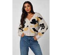 Urban Bliss Women's Grey Floral Cardigan | Size: Small Urban Bliss Grey S