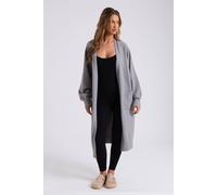 Urban Bliss Women's Longline Patch Pocket Cardigan in Grey | Size: Medium Urban Bliss Grey M