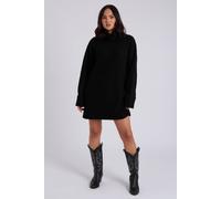 Urban Bliss Women's Mini Roll Neck Dress in Black | Size: Large Urban Bliss Black L