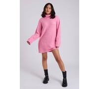 Urban Bliss Women's Mini Roll Neck Dress in Pink | Size: Medium Urban Bliss Pink M
