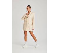 Urban Bliss Women's Oversized Blazer Dress in Beige | Size: 8 Urban Bliss Beige 8