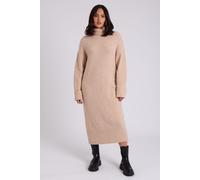 Urban Bliss Women's Roll Neck Midi Dress in Camel | Size: Medium Urban Bliss Camel M