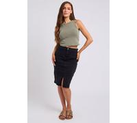 Urban Bliss Women's Seamed Skirt in Black | Size: 10 Urban Bliss Black 10