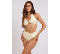 Urban Bliss Women's Triangle Ring Bikini Top in Lemon | Size: 10 Urban Bliss Lemon 10