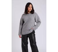 Urban Bliss Women's Wool Blend Crew Neck Jumper in Grey | Size: Small Urban Bliss Grey S