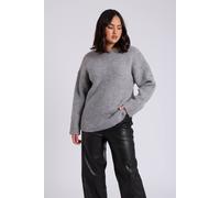 Urban Bliss Wool Blend Crew Neck Jumper In Grey Grey S