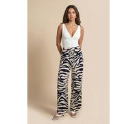 Urban Bliss Zebra Trouser Navy Pattern - 14