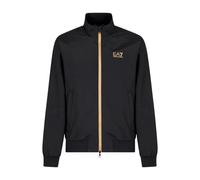 Urban Bomber Jacket with Zip Closure, male, Emporio Armani EA7, Light Jackets, Black, M, Jackets M