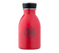 24Bottles Urban Bottle, Hot Red, 250 ML, Stainless Steel Reusable Bottle