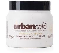 Urban Café Whipped Body Cream, Hydrating Body Butter with Shea & Cocoa Butter, Smooth, Rich Texture for Soft Skin, Vanilla Bean Scented Moisturiser 227g