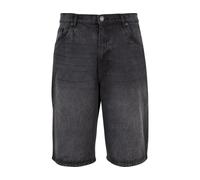 Urban Classics Men's 90's Heavy Denim Shorts, Black Washed, 24