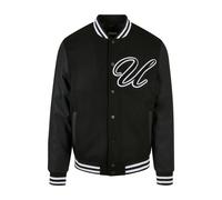 Urban Classic Big U College Jacket Black
