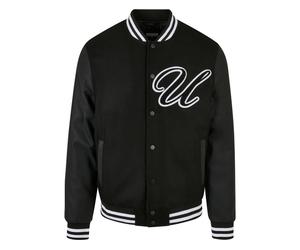 Urban Classic Big U College Jacket Black