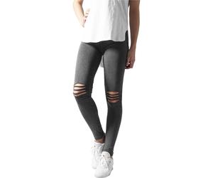 Urban Classic cutted knee leggings for women Noir L