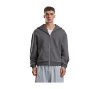 Urban Classic Fluffy Hooded Jacket Grey