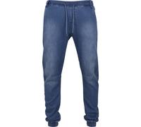 Urban Classics Knitted Denim Jog Pants Blue S Men