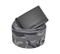 Urban Classics Long Canvas Belt, Black (Black 00007), One Size