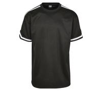 Urban Classics Oversized Stripe Meh Short Sleeve T-shirt Black 2XL Men