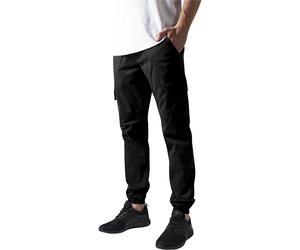 Urban Classic wahed cargo twill Trousers Black 32