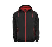 Urban Classics Mens Clothing Contrast Windrunner blk/red Size:XXX-Large
