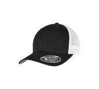 Flexfit Cap 110 Mesh Two-Tone Adjustable Snapback Cotton/Polyester Black/White One Size