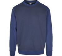 Urban Classics 2-Tone Fake Raglan Crew Pullover Sweater Sweatshirt Fleece S-5XL