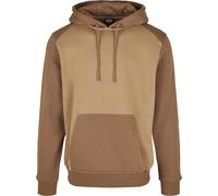 Urban Classics 2-Tone Fake Raglan Hoody Pullover Sweatshirt