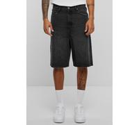 Urban Classics - 90's Heavy Denim Black Washed - Shorts - black - W30 - 100% Cotton W30