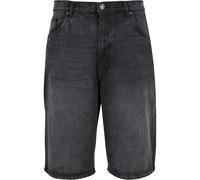 Urban Classics - 90's Heavy Denim Black Washed - Shorts - black - W30 - 100% Cotton,Denim W30